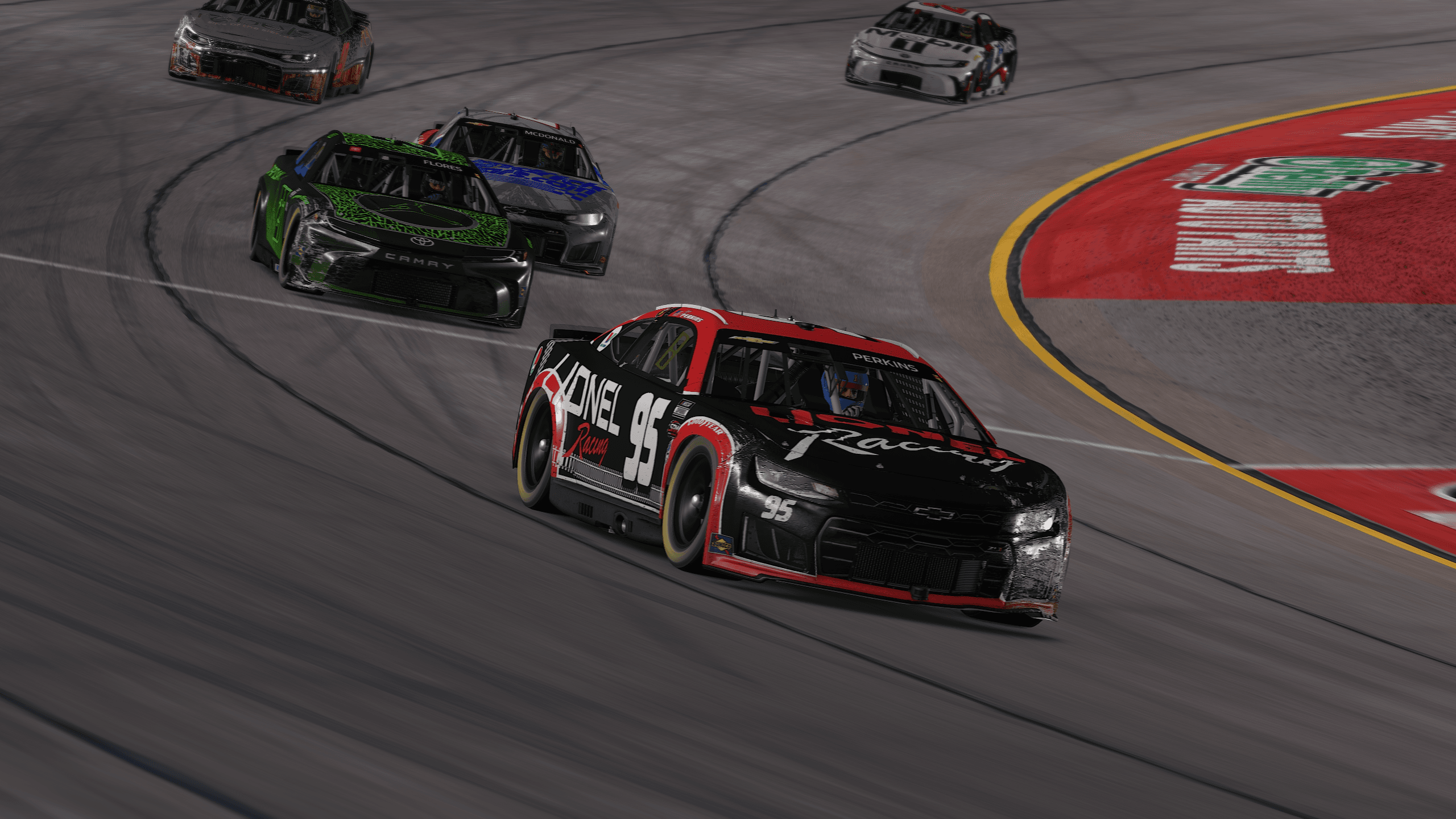 Pack Racing At Speed